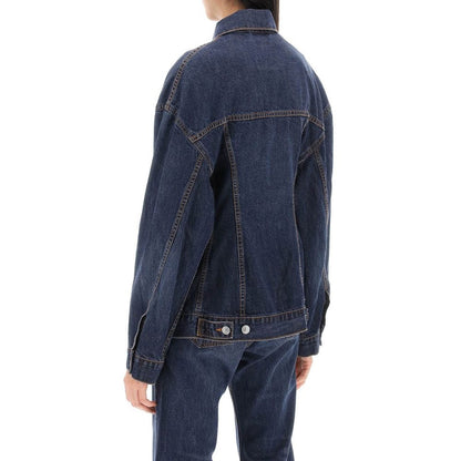 Balenciaga 'Hourglass' Denim Jacket