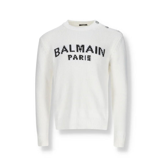 Balmain Cotton Logo Sweater