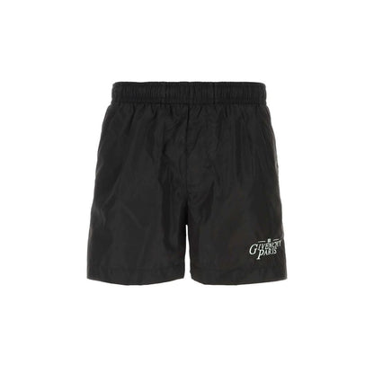 Givenchy Logo-Embroidered Swim Shorts