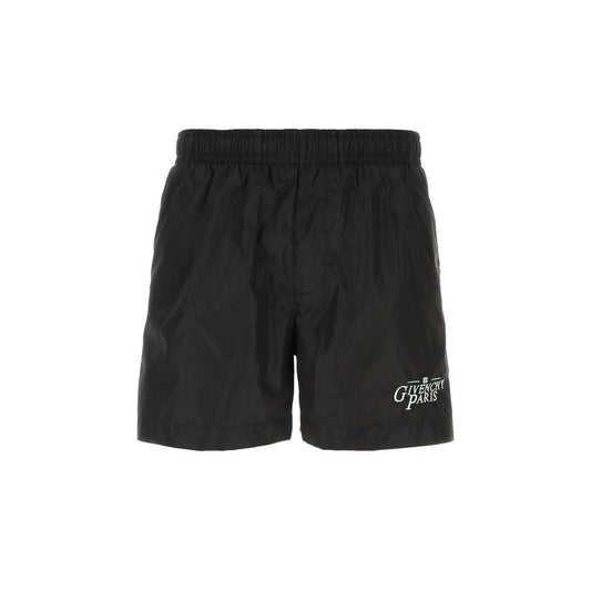 Givenchy Logo-Embroidered Swim Shorts