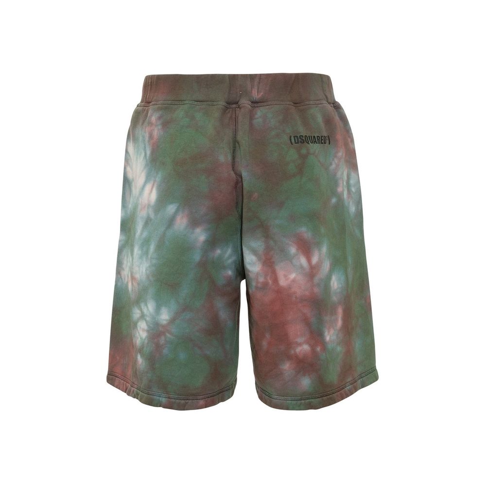 Dsquared² Cotton Tie-Dye Shorts