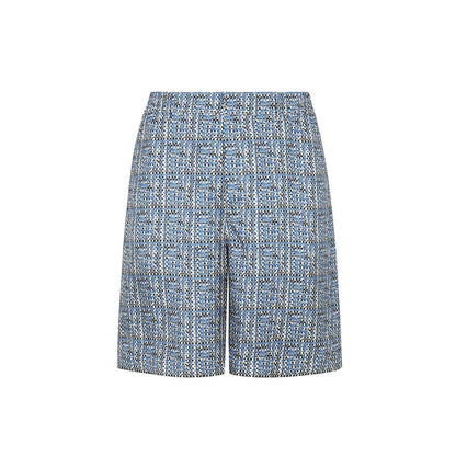 Fendi Printed Silk Shorts