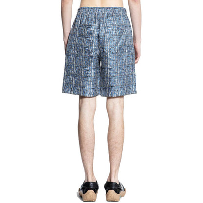 Fendi Printed Silk Shorts