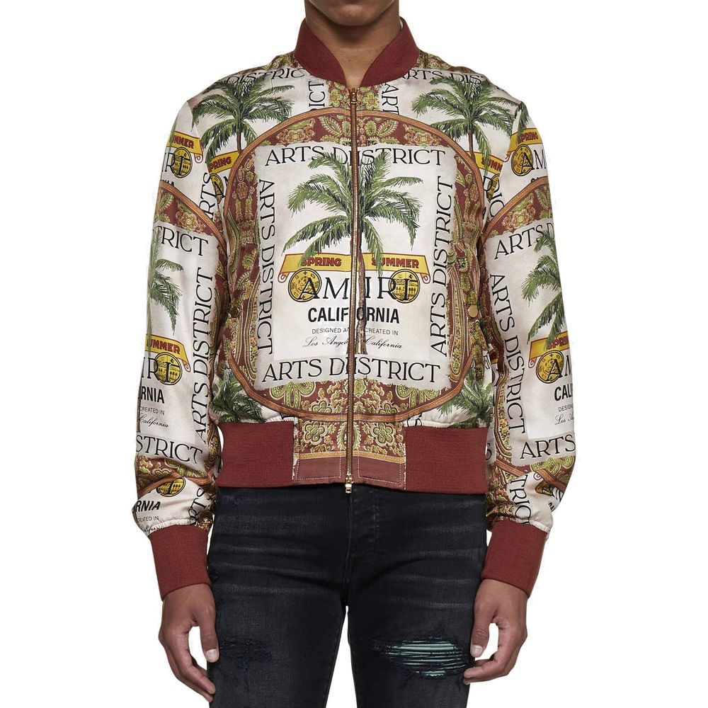 Amiri Printed Silk Jacket