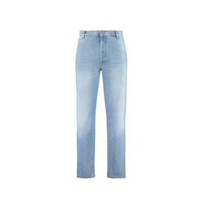Balmain Cropped Straight Jeans
