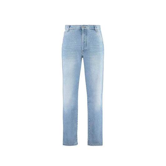 Balmain Cropped Straight Jeans