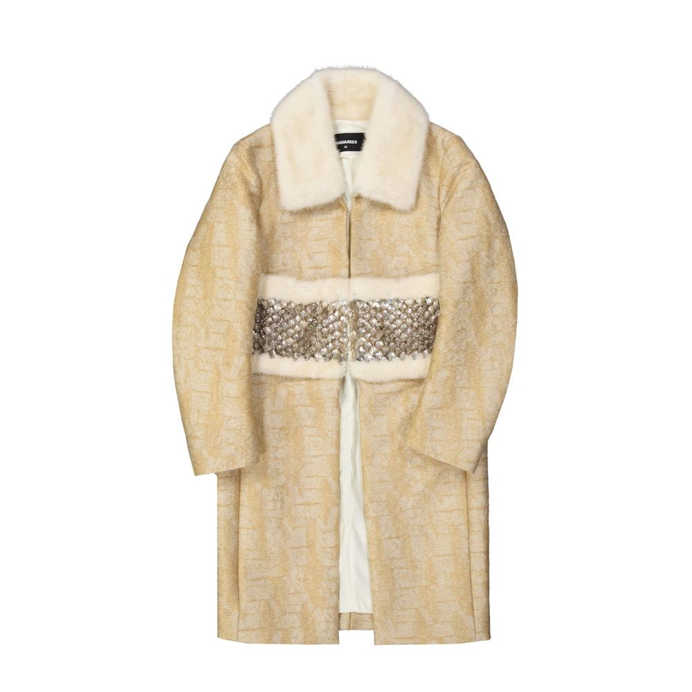 Dsquared² Crystal Embellished Coat