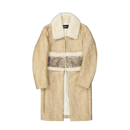 Dsquared² Crystal Embellished Coat