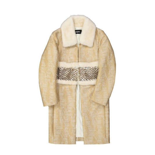 Dsquared² Crystal Embellished Coat