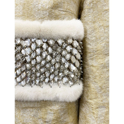 Dsquared² Crystal Embellished Coat