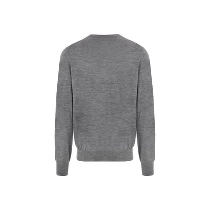 Brunello Cucinelli Gray Cashmere Men Sweater