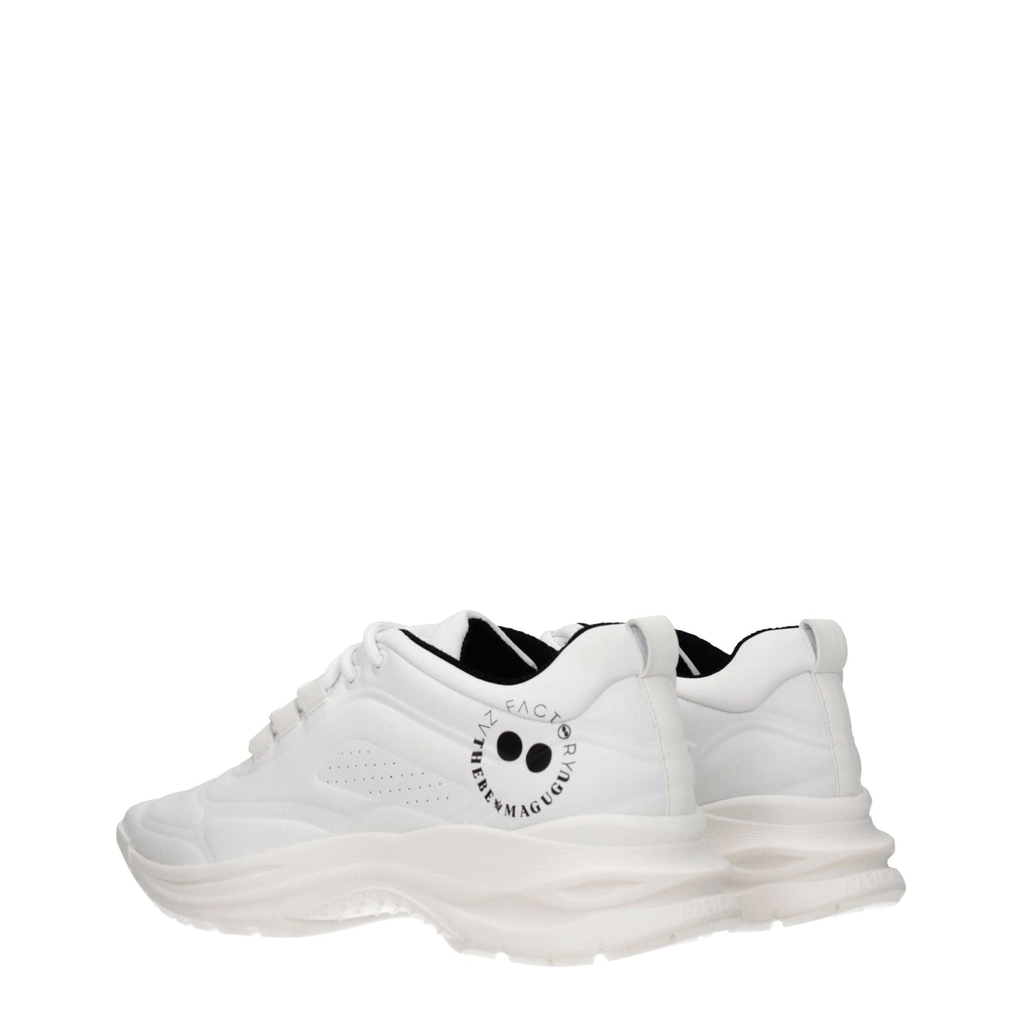 AZ Factory White Leather Sneakers