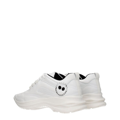 AZ Factory White Leather Sneakers