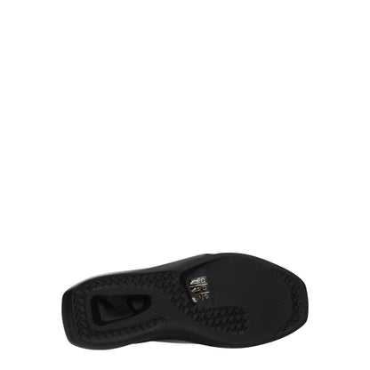 Alyx Black Leather Slippers Sandals