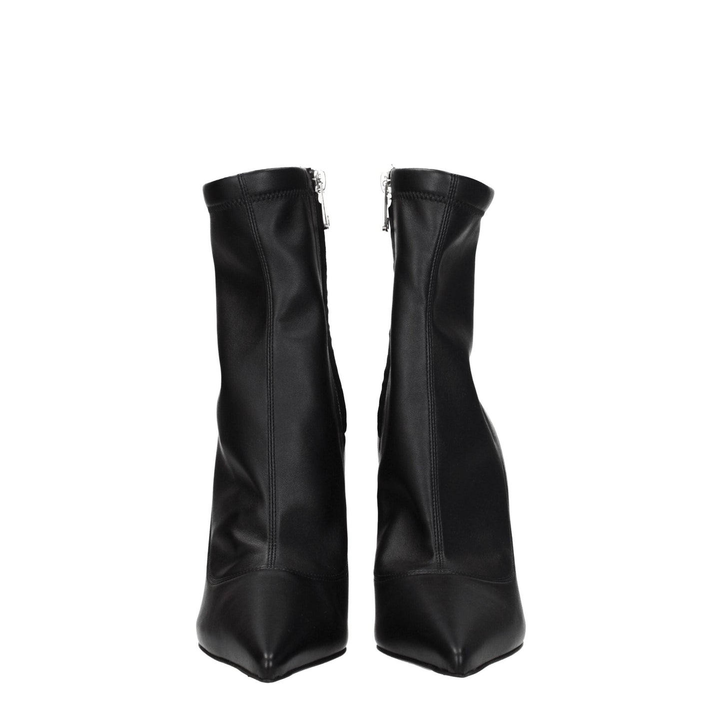 Dolce & Gabbana Black Leather Ankle Boots