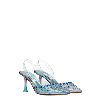 Aquazzura Transparent Pvc Stiletto Heels Sandals
