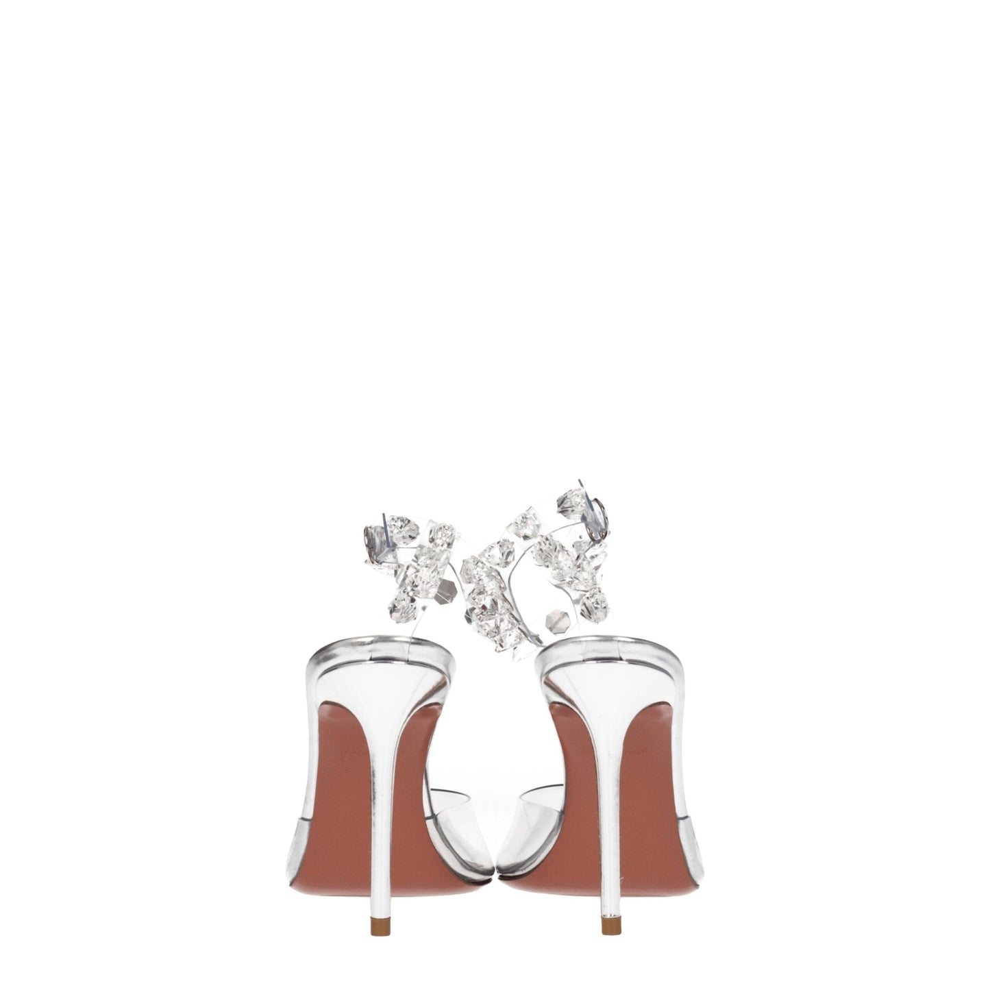 Amina Muaddi Transparent Pvc High Heel Pumps