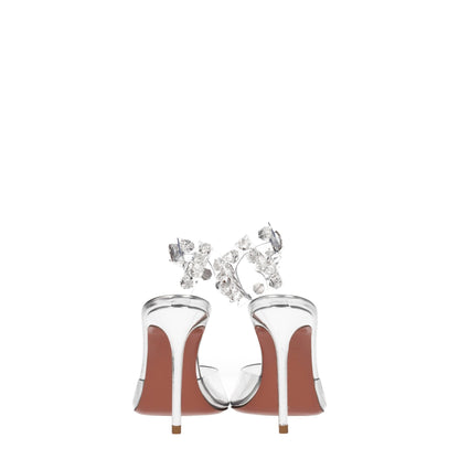 Amina Muaddi Transparent Pvc High Heel Pumps