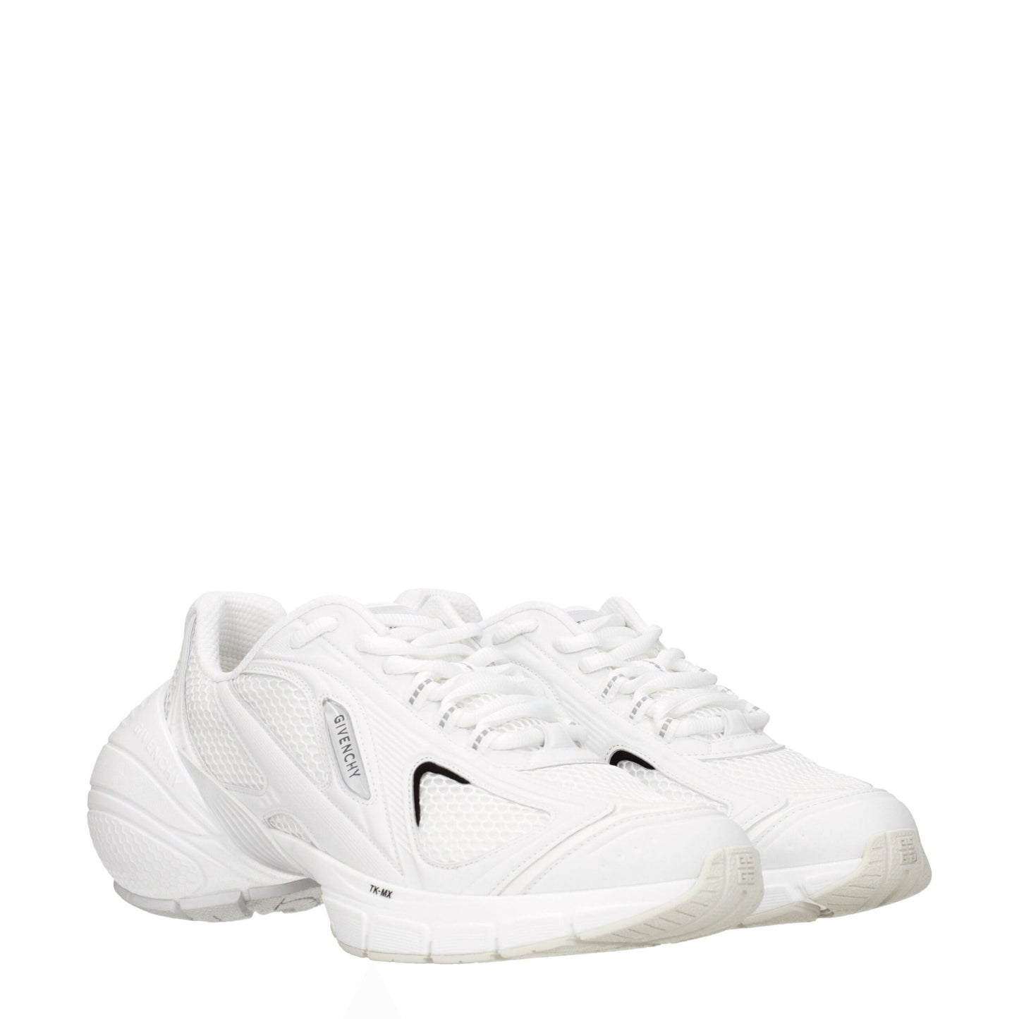 Givenchy White Fabric Athletic Sneakers