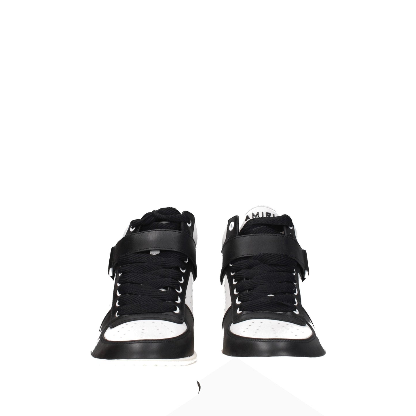 Amiri Black Leather High Tops