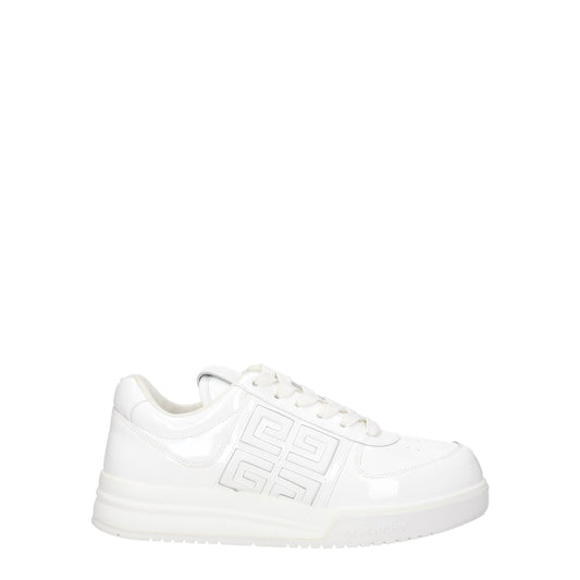 Givenchy White Leather Low Tops