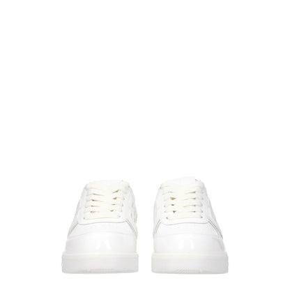 Givenchy White Leather Low Tops