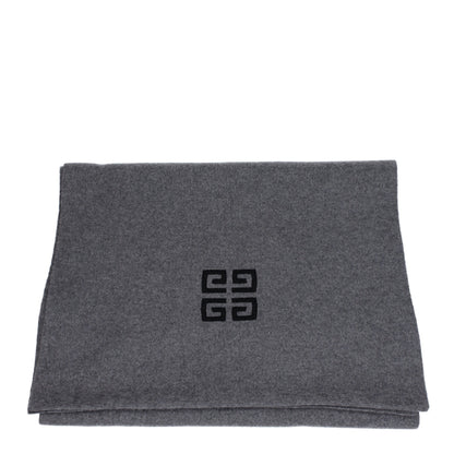 Givenchy Gray Wool Scarves