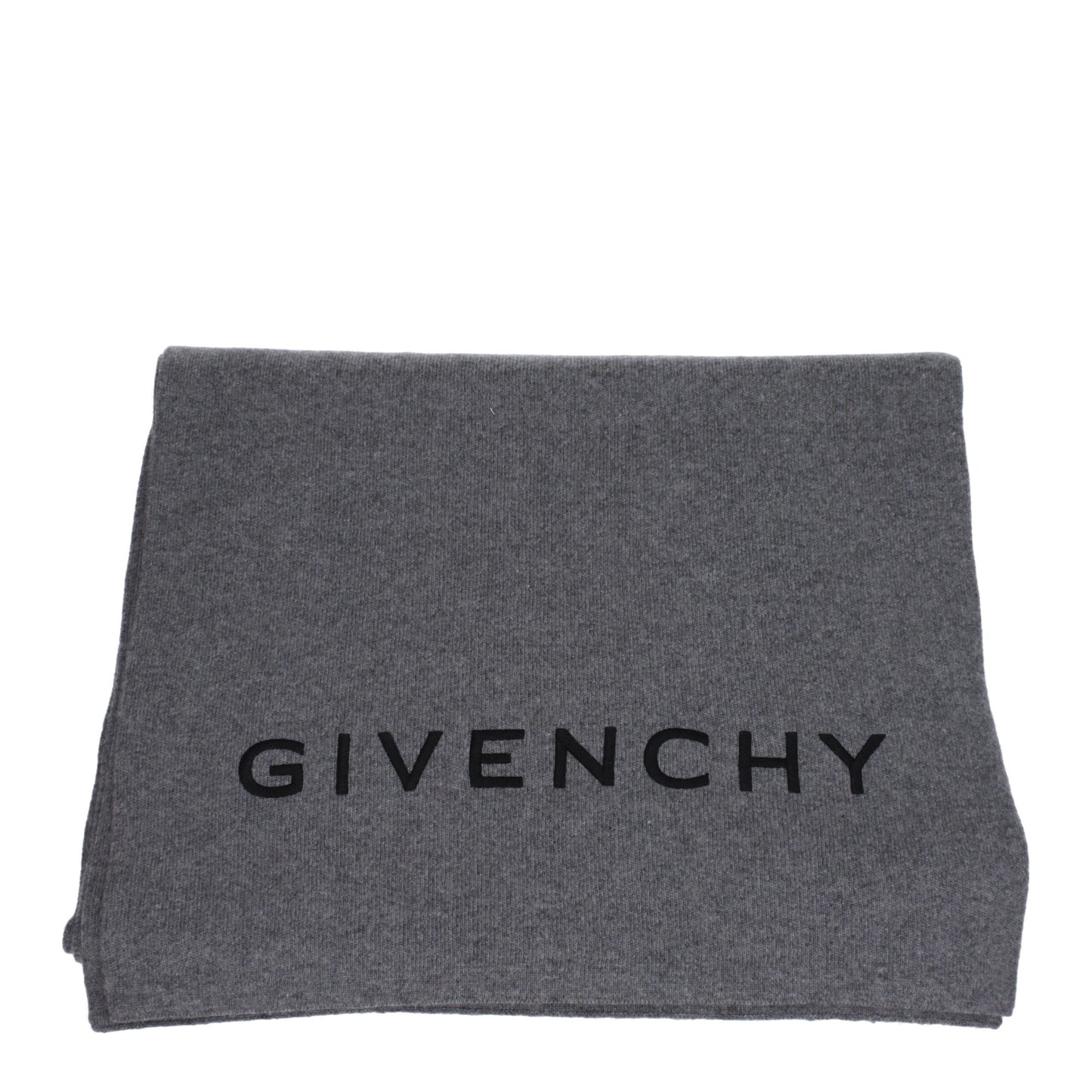 Givenchy Gray Wool Scarves