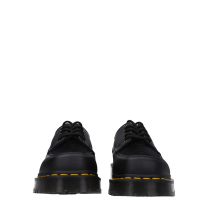 Dr. Martens Black Leather Oxfords And Derbies