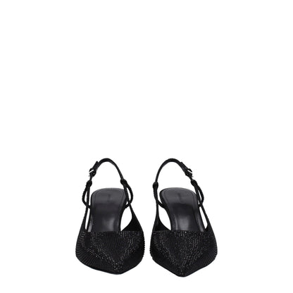 Givenchy Black Fabric High Heel Pumps