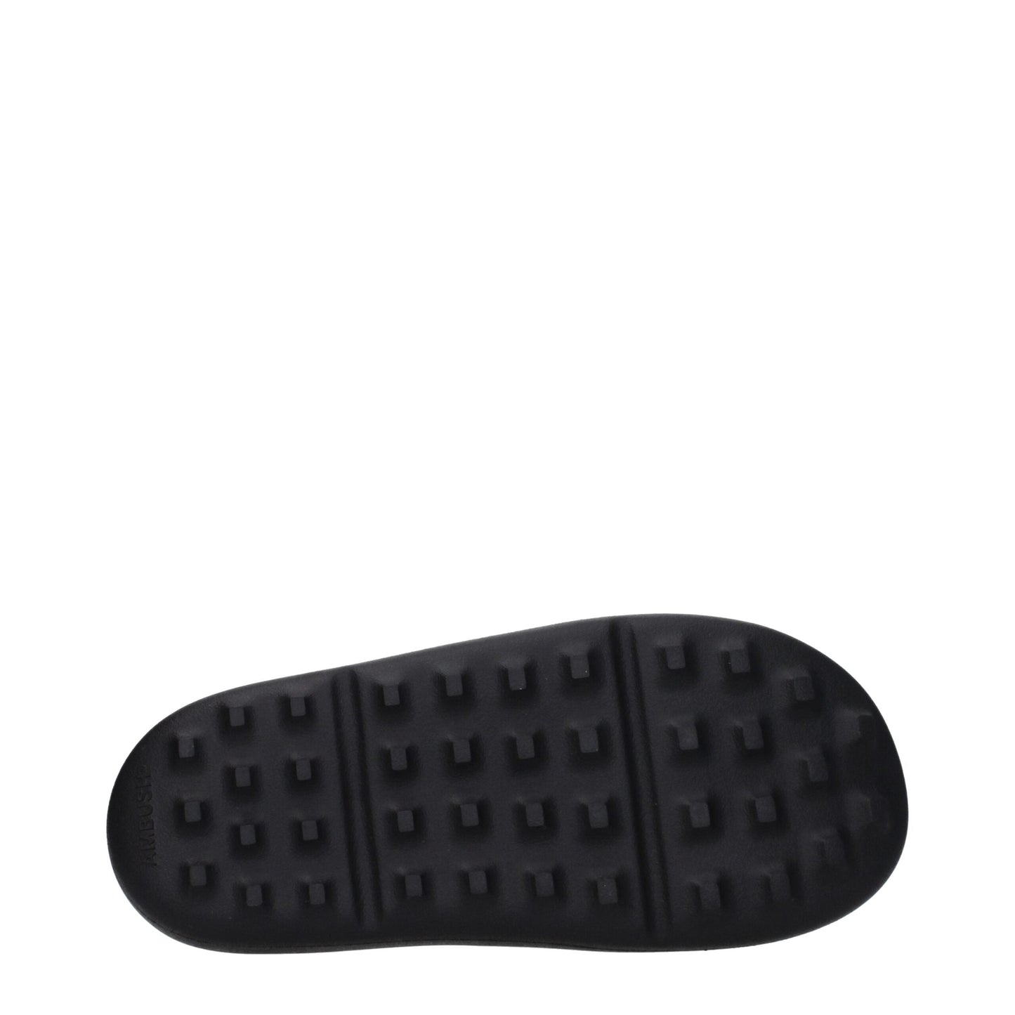 Ambush Black Cotton Slippers Sandals