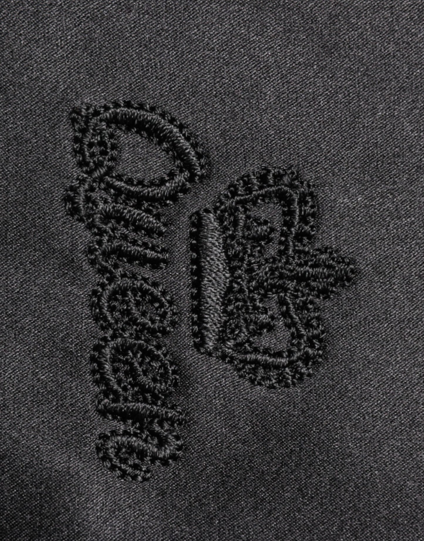 Dolce & Gabbana Black Silk Ascot Collared Button Blouse Top