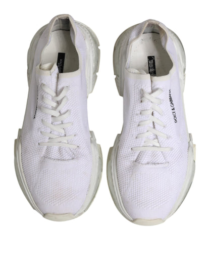 Dolce & Gabbana White Airmaster Low Top Men Sneakers Shoes