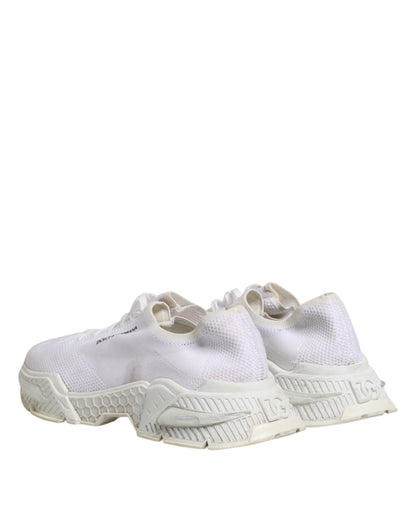 Dolce & Gabbana White Airmaster Low Top Men Sneakers Shoes