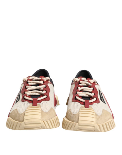 Dolce & Gabbana Multicolor Low Top NS1 Men Sneakers Shoes