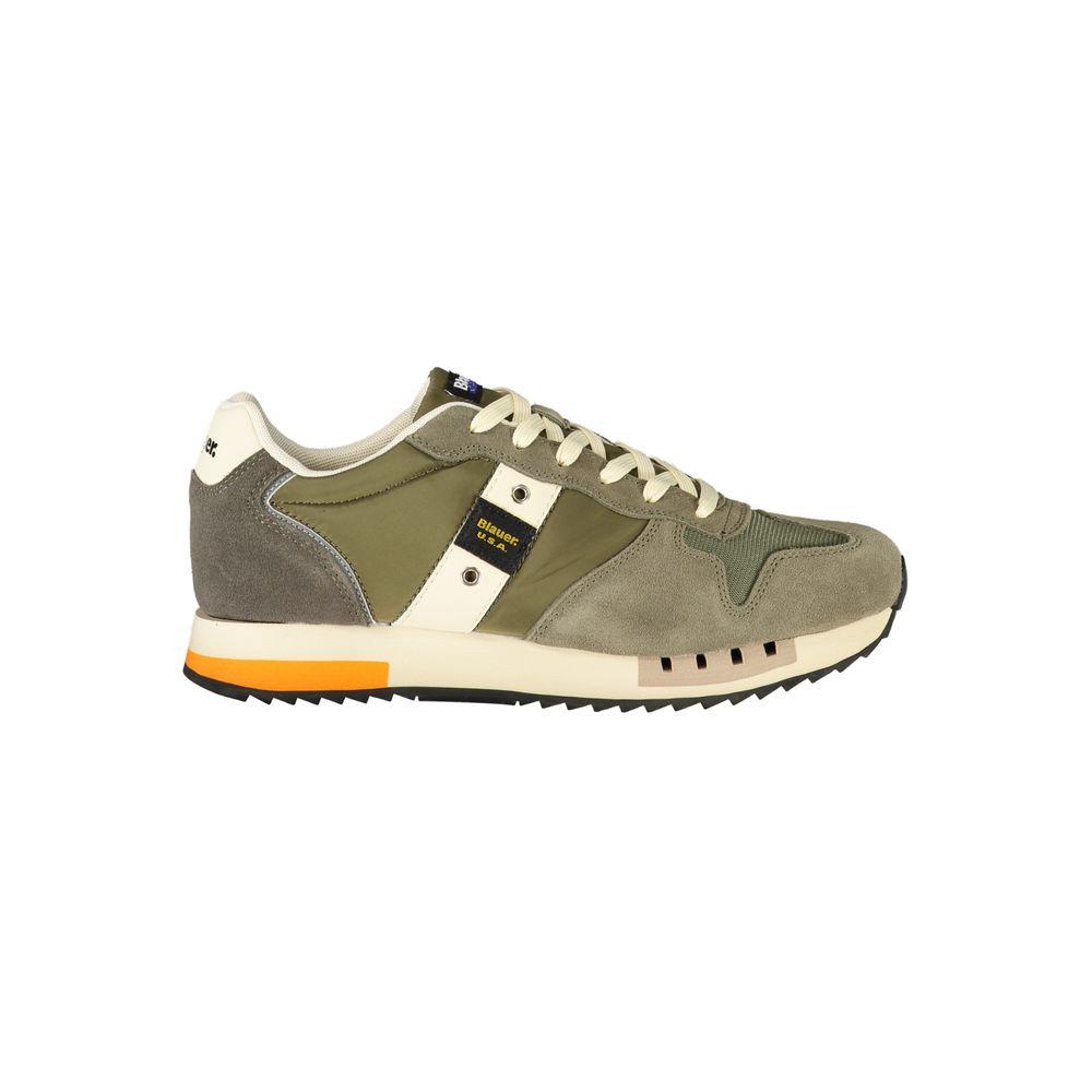 Blauer Green Polyester Men Sneaker