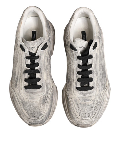 Dolce & Gabbana White Daymaster Low Top Men Sneakers Shoes
