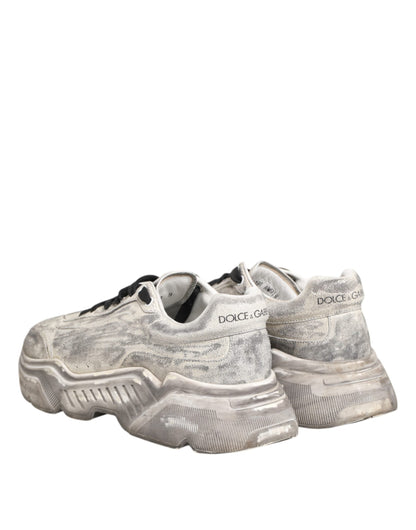 Dolce & Gabbana White Daymaster Low Top Men Sneakers Shoes