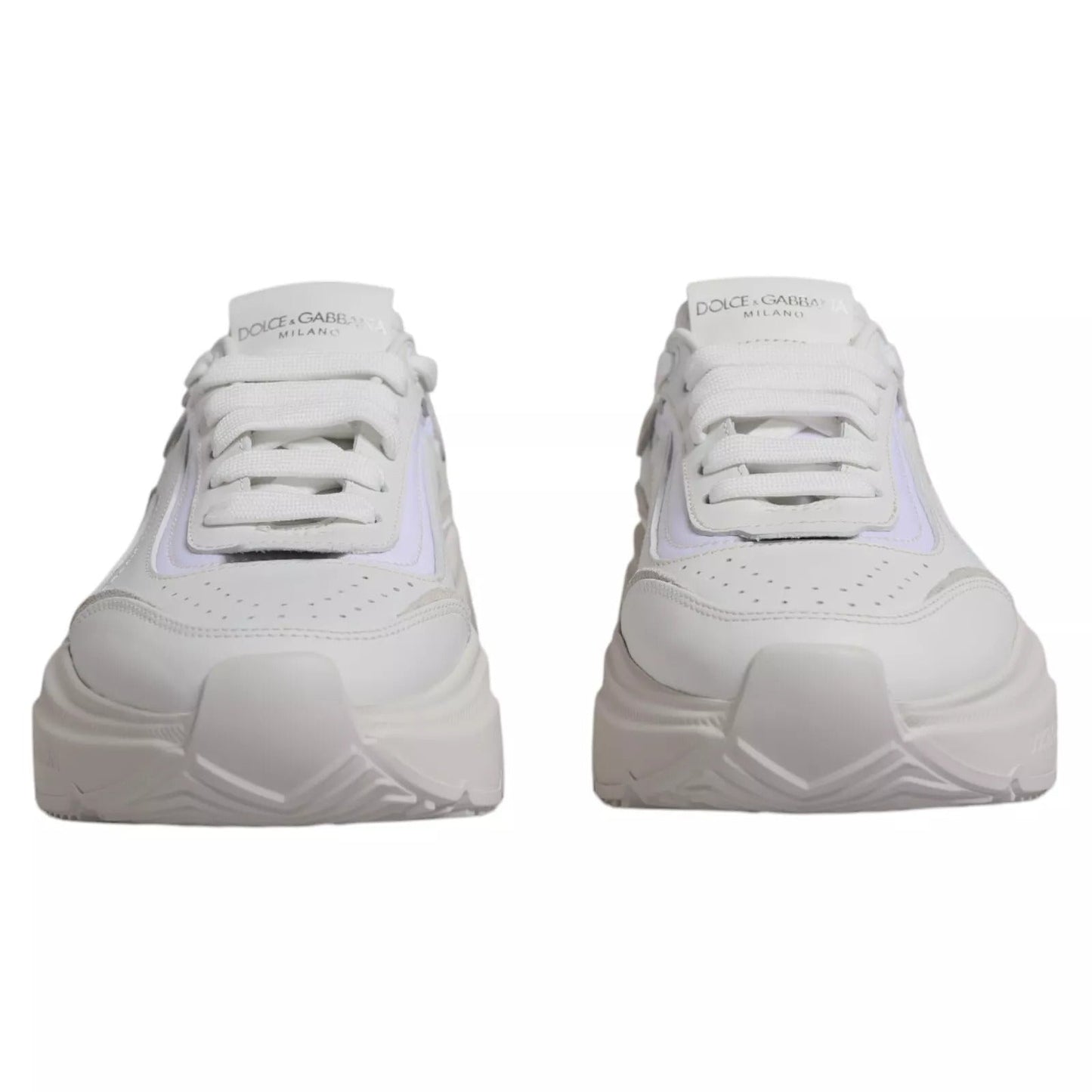 Dolce & Gabbana White Daymaster Low Top Mens Sneakers