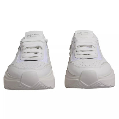 Dolce & Gabbana White Daymaster Low Top Mens Sneakers