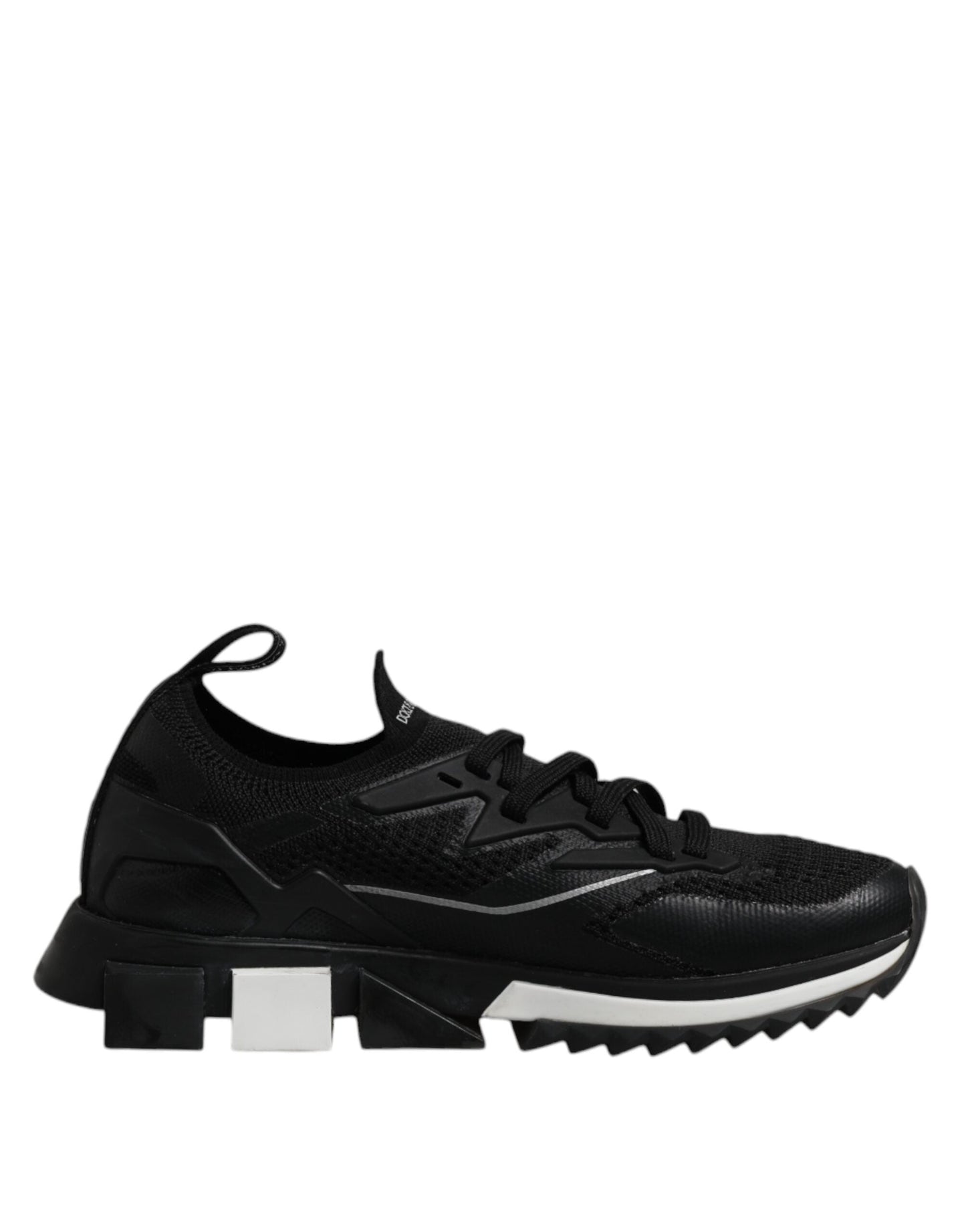 Dolce & Gabbana Black SORRENTO Lace Up Men Sneakers Shoes