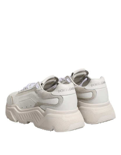 Dolce & Gabbana White Daymaster Low Top Sneakers Shoes