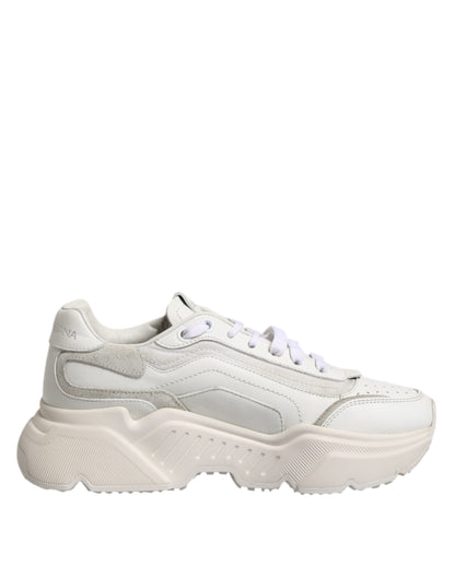 Dolce & Gabbana White Daymaster Low Top Sneakers Shoes