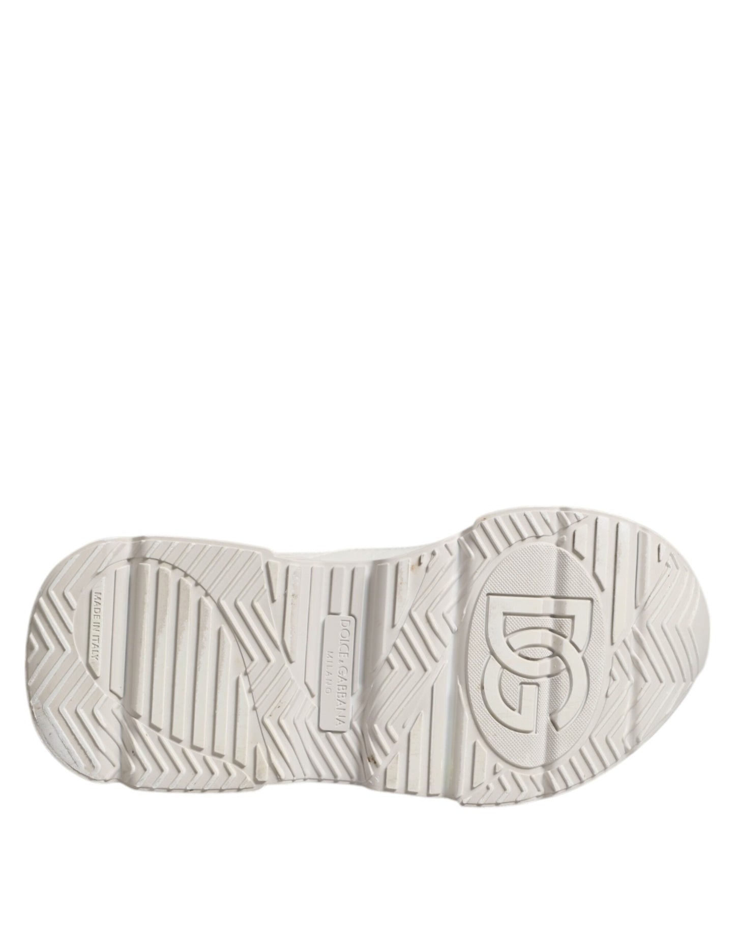 Dolce & Gabbana White Daymaster Low Top Sneakers Shoes