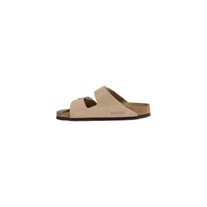 Birkenstock Beige Nubuc Leather Sandal