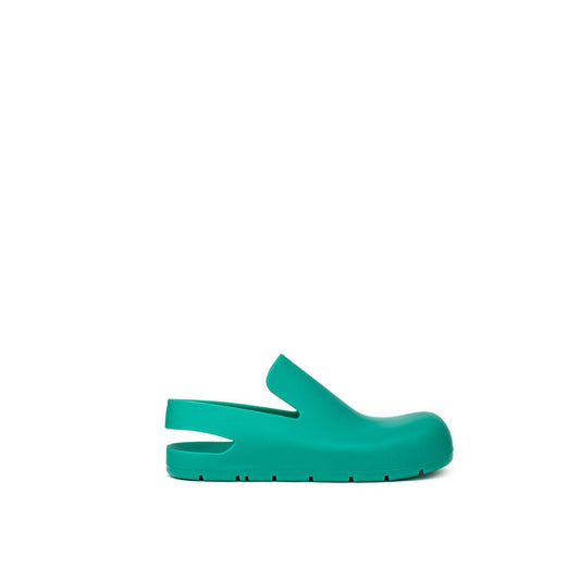 Bottega Veneta Green Cotton Slipper