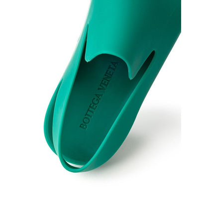 Bottega Veneta Green Cotton Slipper