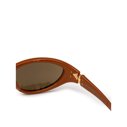Bottega Veneta Brown Acetate Sunglass
