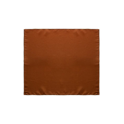 Dolce & Gabbana Brown Silk Pocket Square