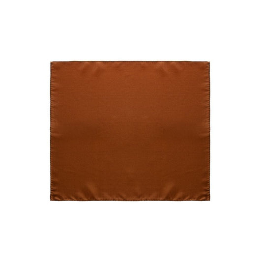Dolce & Gabbana Brown Silk Pocket Square